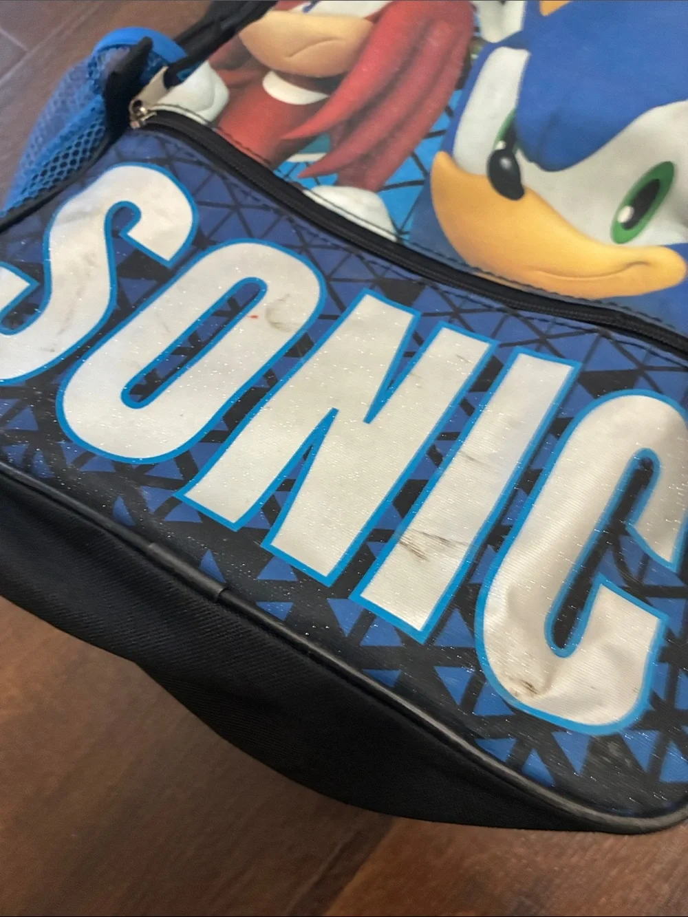Sonic Kids Backpack and Lunch Bag Set Blue BACK TO SCHOOL